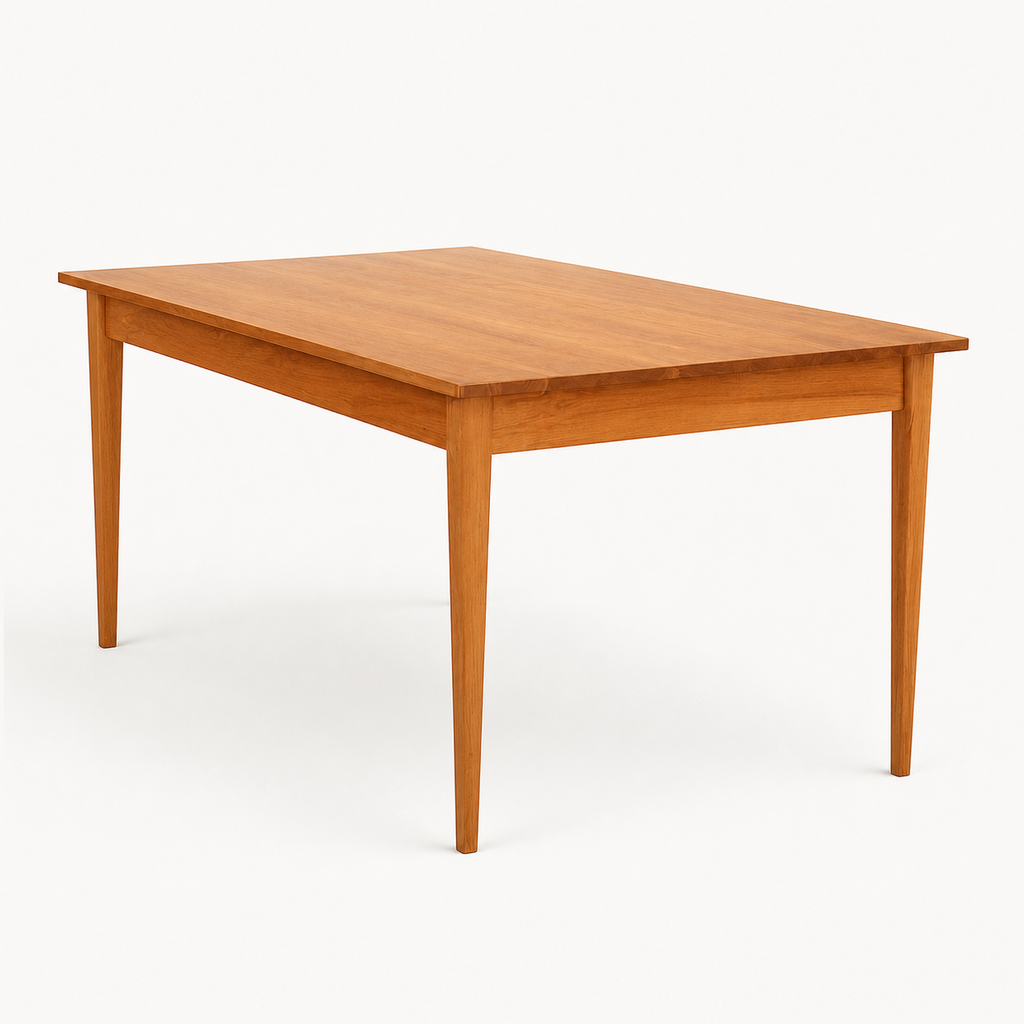 Watson Cherry Dining Table on a neutral background