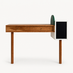 Ferris Mixed-Material Console Table on a neutral background