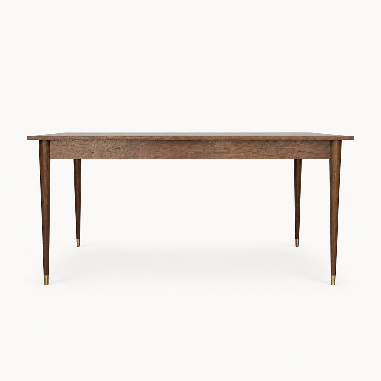 Watson Walnut Dining Table on a neutral background