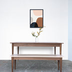 Watson Walnut Dining Table — detail view 4