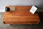 Oxelaand Cherry Coffee Table with Drawers — detail view 1