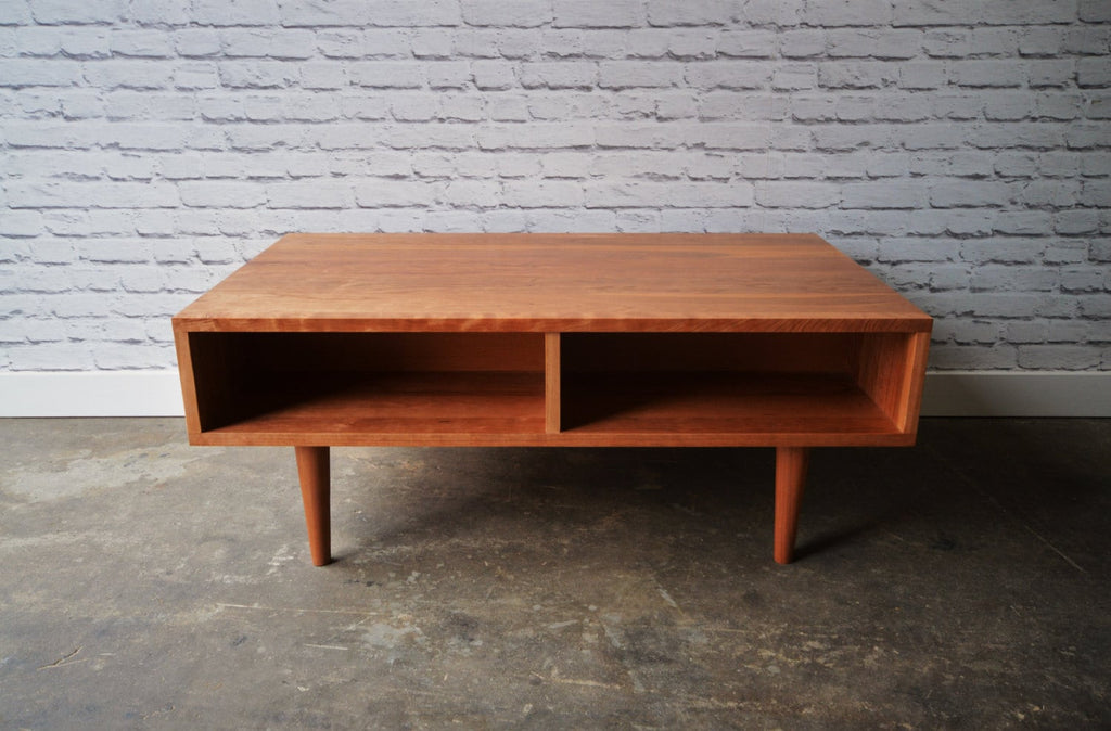 Oxelaand Cherry Coffee Table with Drawers — detail view 4
