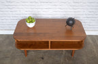 Oxelaand Rounded Cherry Coffee Table — detail view 1