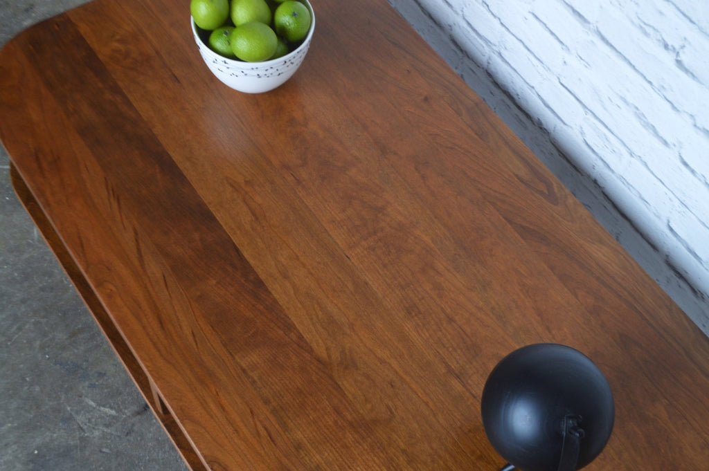 Oxelaand Rounded Cherry Coffee Table — detail view 2