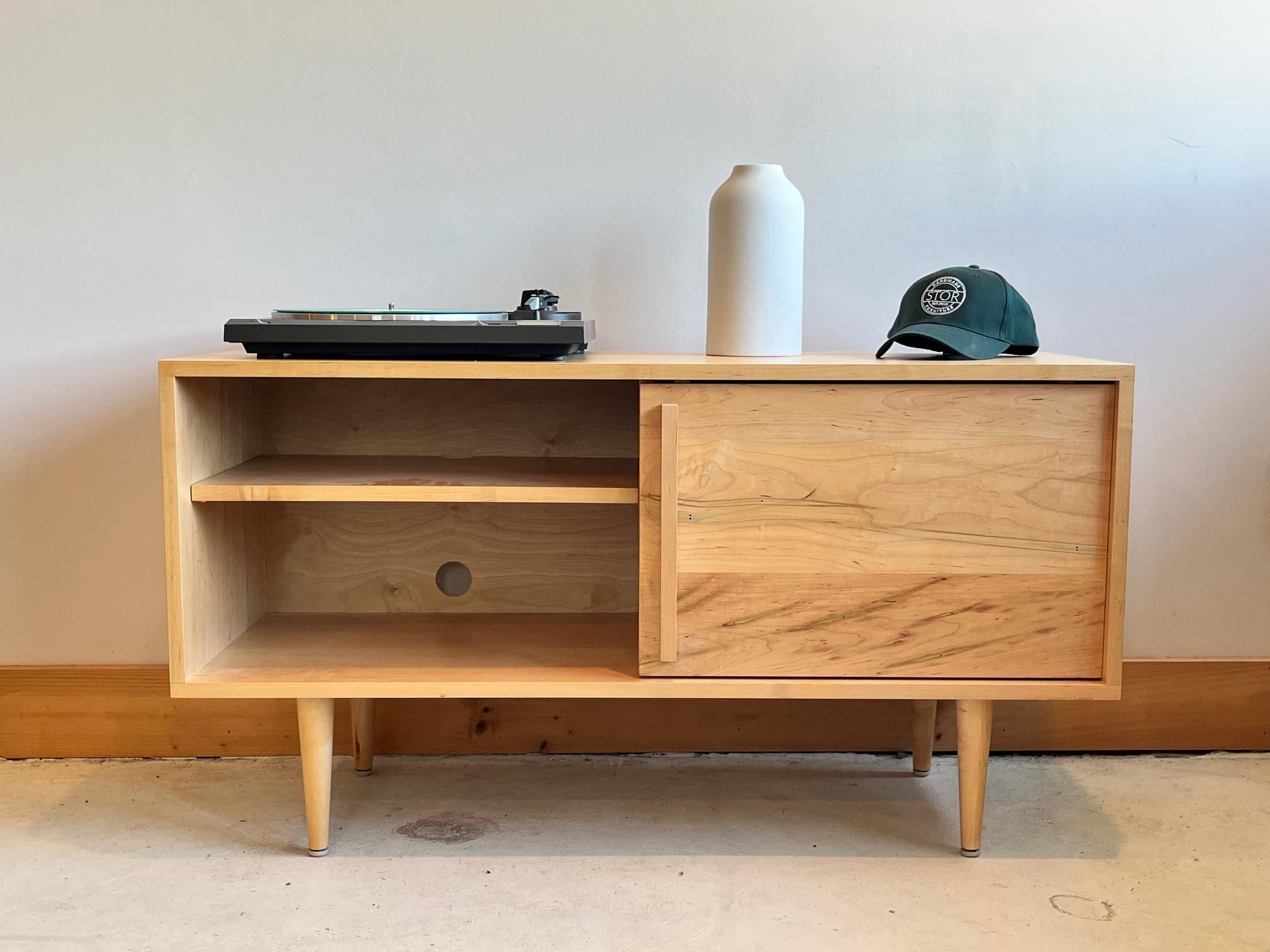 Whitewater Refurbished Maple Media Console — detail view 2