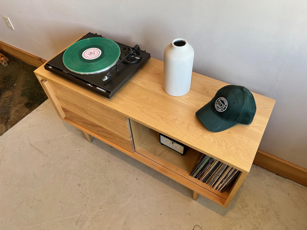 Whitewater Refurbished Maple Media Console — detail view 3