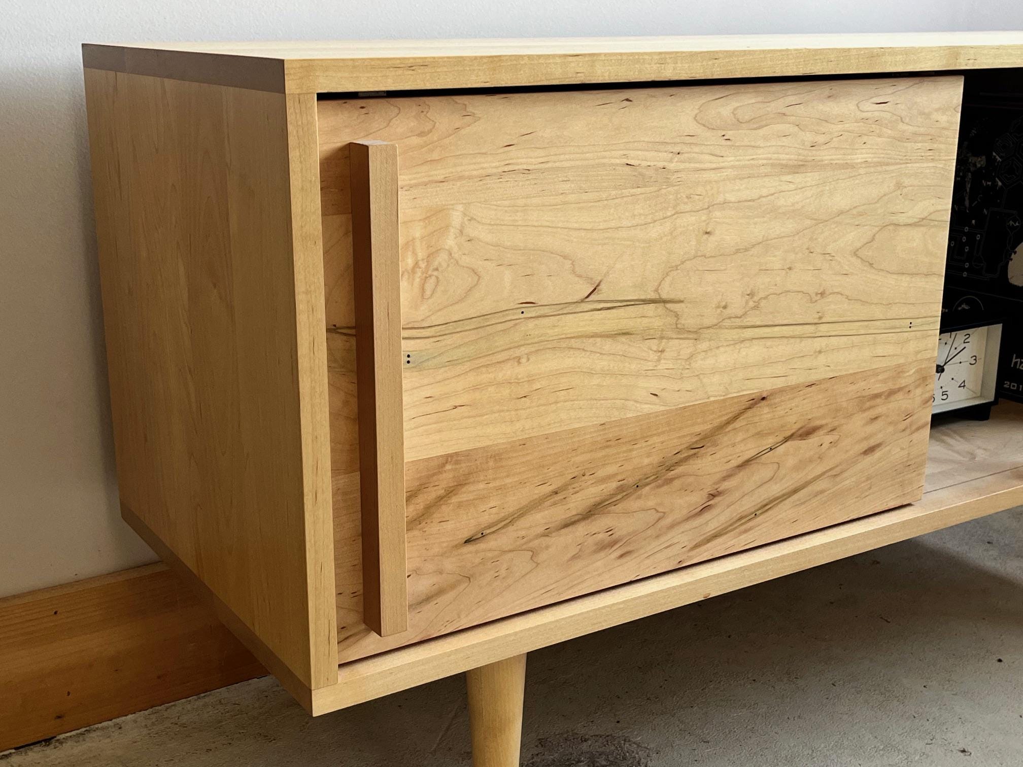Whitewater Refurbished Maple Media Console — detail view 5
